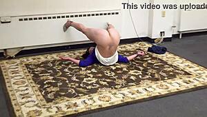 Sexy mature housewife real estate agent with big ass gets fucked and cums at work!