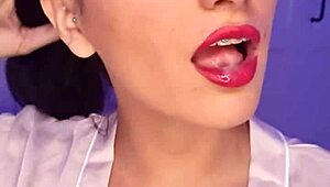 Claudia Bavel here, sucking and jerking your cock before we bang hard, ready?