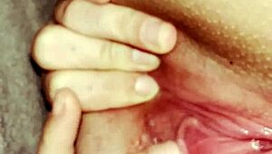 Stretching Fat Pussy Wide Open Under Covers To Hit Clit And Bust Nut So Good!