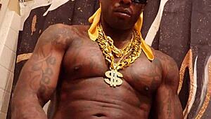 Big black hairy dick worship by hallelujah johnson in the neighborhood