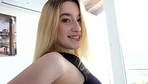 can milana handle two big cocks?