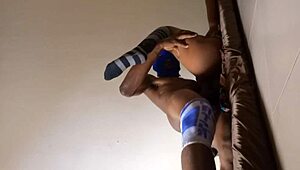 Sexy Black Girlfriend Enjoys Wet Shaved Pussy Play With Friend