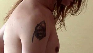 kimberly k returns in stunning crossdressing attire.