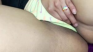 Got so horny I masturbated hard to a wild orgasm