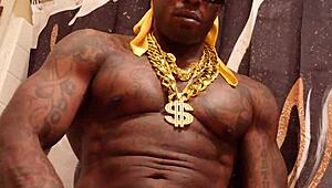 Big black hairy dick worship by hallelujah johnson in the neighborhood