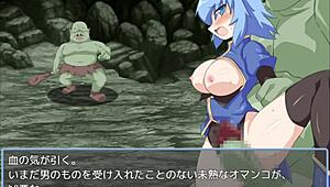Hentai Game Play with Japanese Anime in Sexy Stockings