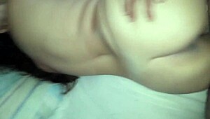 Stepmom Alone with Stepson Creampie