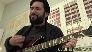 Real Stepdaughter Gets Mouthful of Cum