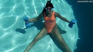 Underwater Gymnastics with Micha!