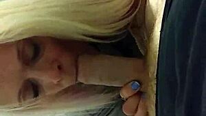 johnny gets a blowjob from the blonde