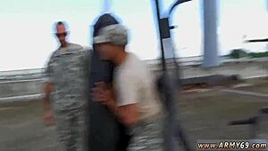 these russian soldiers fuck in gay videos with muscle army boys