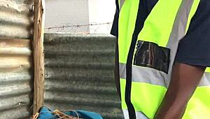 Hey, night guard here, I’ll protect you for a quick cumshot deal!