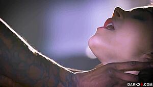 Valentina Nappi Teases Jon Jon With Monster Cock Blowjob