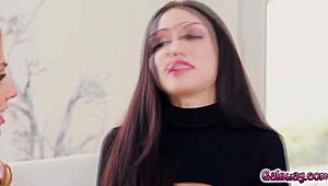 Jade Baker’s wicked tongue teases Lena Paul’s eager pussy