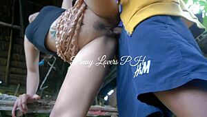 Pinay Scandal: Fucked by Stranger in Abandoned House with Creampie