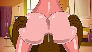 Check out this tasty hentai anime with cartoon characters