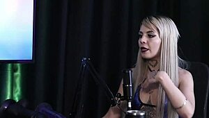 kyra sheer red messaged and filmed her first anal scene with a dwarf actor