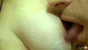 Want to see close-up nipple sucking?