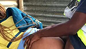 Hey, night guard here, I’ll protect you for a quick cumshot deal!