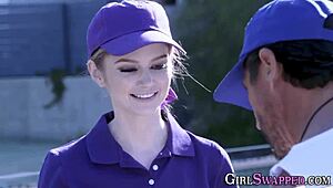 busty stepdaughter gets fucked