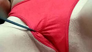 Oops! Playing With Panties Leads To Pussy Masturbation!