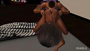 ole black magic in 3d hentai anime