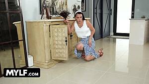 Sandy Love Tries To Satisfy Herself Daily