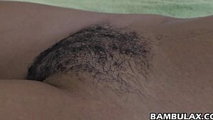 huge white cock drills tiny black cunt with deep creampie