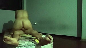 i wake up my cousin and fuck her hard in doggystyle, bending her over for a blowjob.