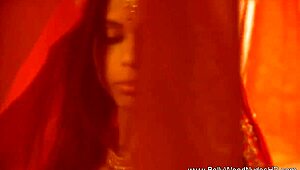 the rose of india lays down erotic striptease