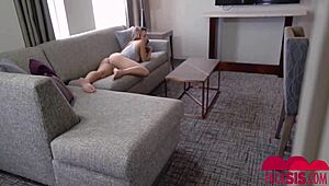 Jaycee starr gets fucked by her stepbrother in college dorm