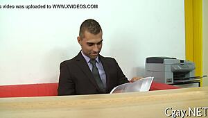 Homosexual Twins Engaging In Intense Sex