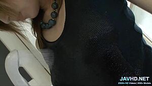 Japanese Model Shows Hairy Pussy in HD Compilation