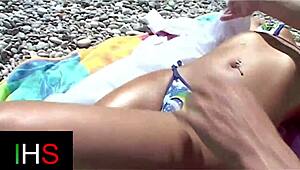 I love pounding this beautiful mulatto by the seaside