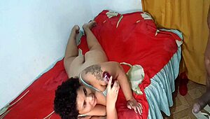 drilling the fat latina nerd's big ass bareback