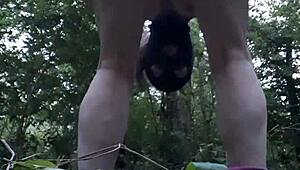 esclave f autoseance en foret 14 aout 2023