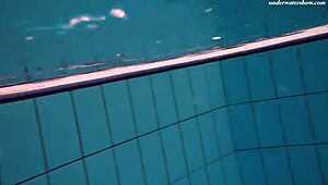 i'm liza bubarek underwater