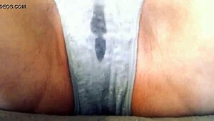 Wet pussy craving attention under tight panties