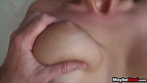 Busty Hot Amateur Gf Feels Dick in Her Ass Publicly with Melina Mason.