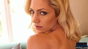 Playboy Cybergirls Stripping Down to Lingerie and Bikinis