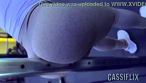 my boy can’t resist my gym ass, fucks me hard.