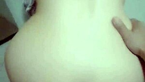 Creampie with my wife in doggy style position