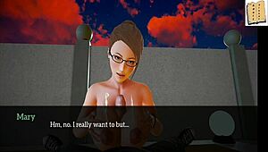 my new family game with redhead brunette