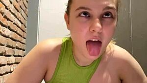 damn, extreme squirting in public with bbc anal!