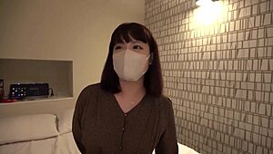 Stunning Japanese OL Kokoro-san gets drilled hard doggystyle for epic cumshot