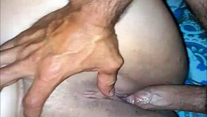 Young woman from neighboring house pleasures herself on my penis