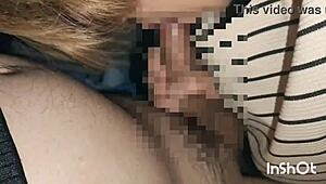 japanese amateur couple, Ready for outdoor blowjob and handjob action?