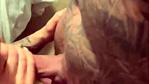 sexy blonde neighbor moans as massive load fills tight hole