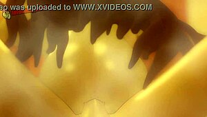 big titty futa yang fucks the group in the sauna