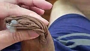 A well-endowed stud in the neighborhood gets kinky with his bisexual side